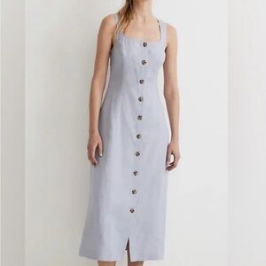Madewell 100% Linen Dress